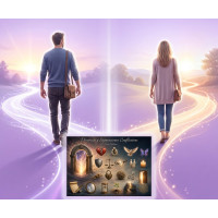 Mesa Radiónica Sagrada 369: Sanación Vibracional para Divorcios y Separaciones Conflictivas