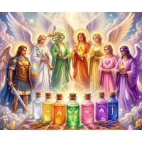Elixir Angelical 369: Aceite Sagrado de los 7 Arcángeles